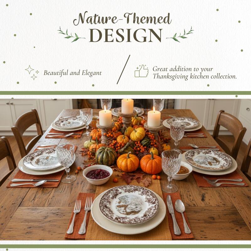 Spode Woodland Salad Plate Assorted Animals