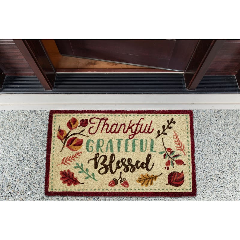 DII Fall Holiday Doormat