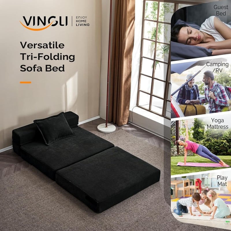 VINGLI 43'' W Single Sofa Bed