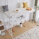 preview thumbnail 45 of 43, Twin Size Metal Loft Bed With Safety Guardrails & 2 Built-In Ladders, Loft Bunk Bed Frame For Teens Juniors Adults