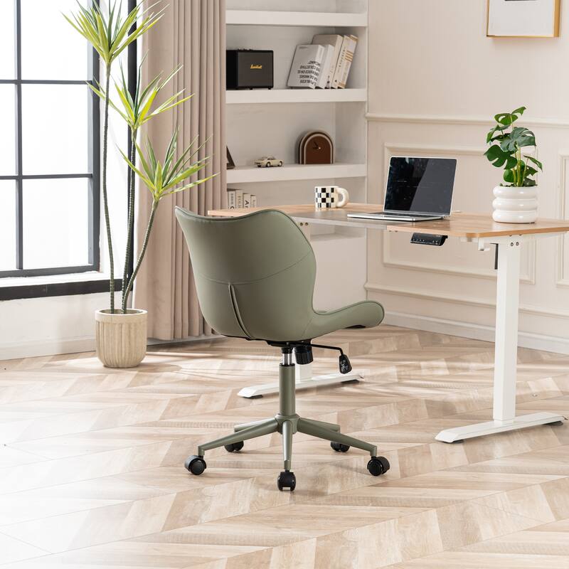 Swivel Armless Desk Chair Office Chairs Makeup Vanity Chair