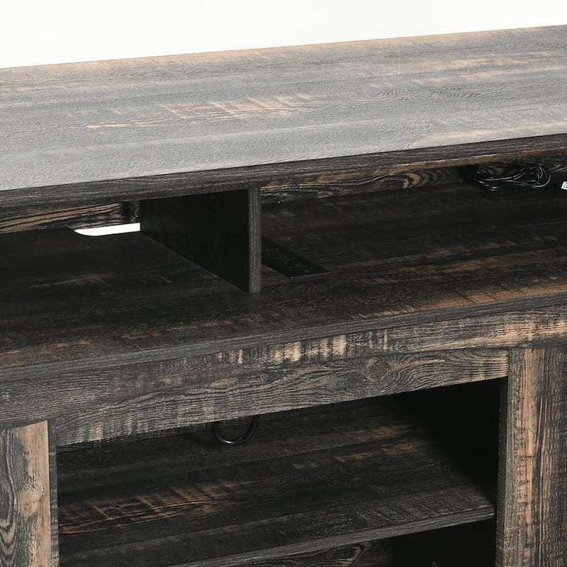 Moasis 58" Highboy TV Stand Farmhouse Entertainment Center Media Console for TV up to 65" - 58 inches