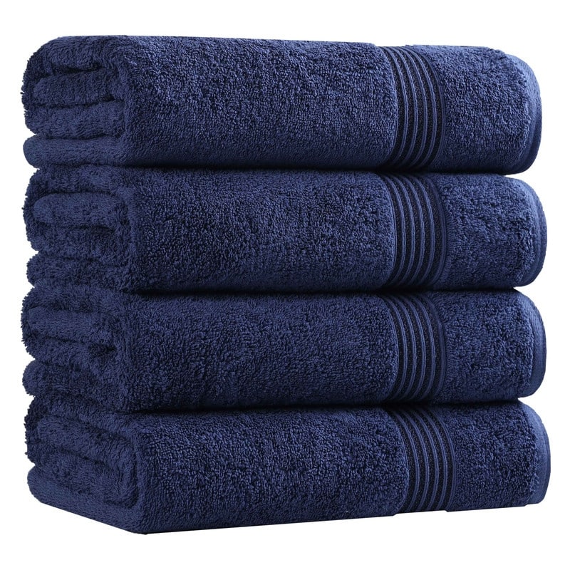 Superior Heritage Egyptian Cotton Absorbent Bath Towel Set of 4
