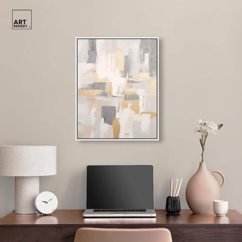 Soft Brilliance I Canvas by Art Remedy