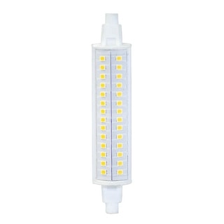 3000K Soft White Light Base R7S 10 Watt 120V Dimmable Clear J-Type LED Mini Light Bulbs with Recessed Single Contact 2 1100 Lumens Bulbrite Pack of 
