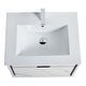 preview thumbnail 59 of 109, Fine Fixtures - Wall Mount Bathroom Vanity And Sink, Knob Free Design - Alpine Collection -