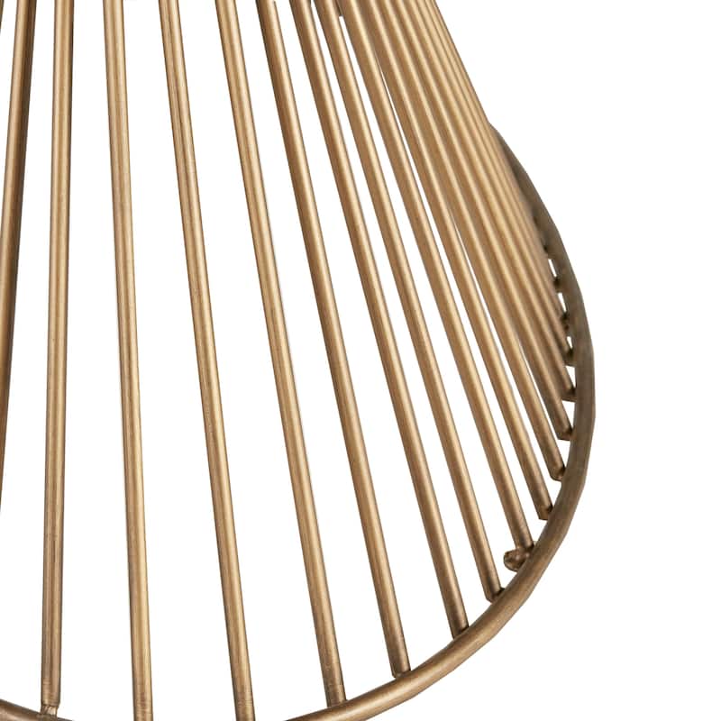 INK+IVY Mercer Bronze Oval Dining Table