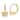 Curata 14k Yellow Gold 11.2x6.3mm Children's Butterfly Leverback Earrings