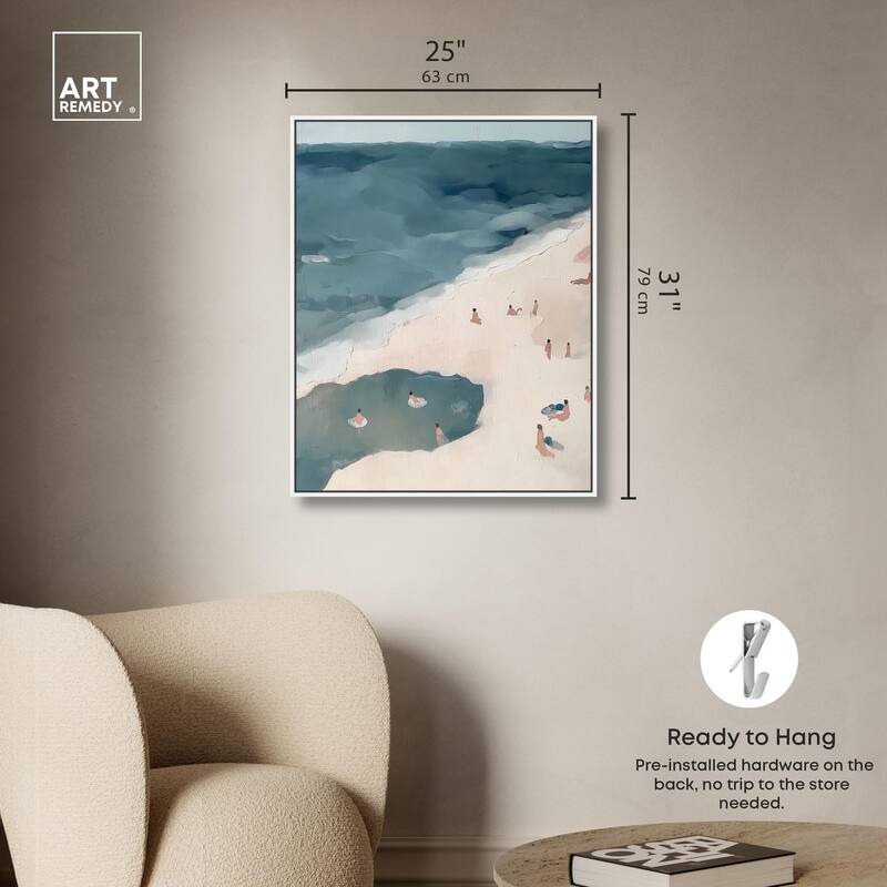 Daydreams by the Sea Canvas by Art Remedy