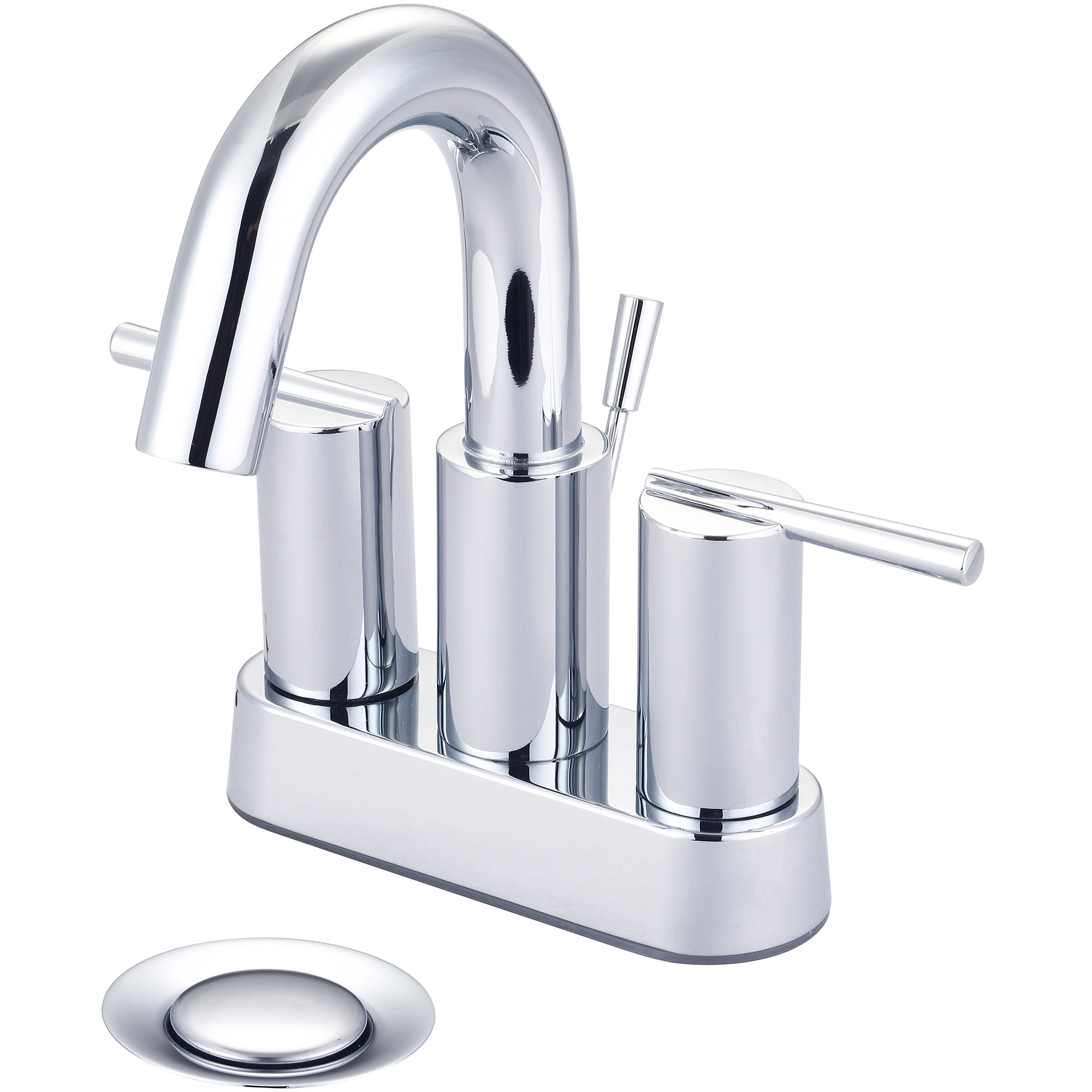 Pioneer Faucets i2v 1.2 GPM Deck Mounted Centerset Bathroom Faucet