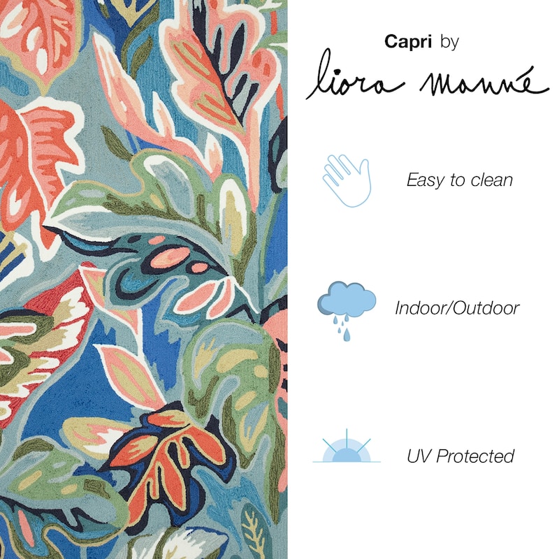 Liora Manne Capri On Holiday Indoor/Outdoor Rug