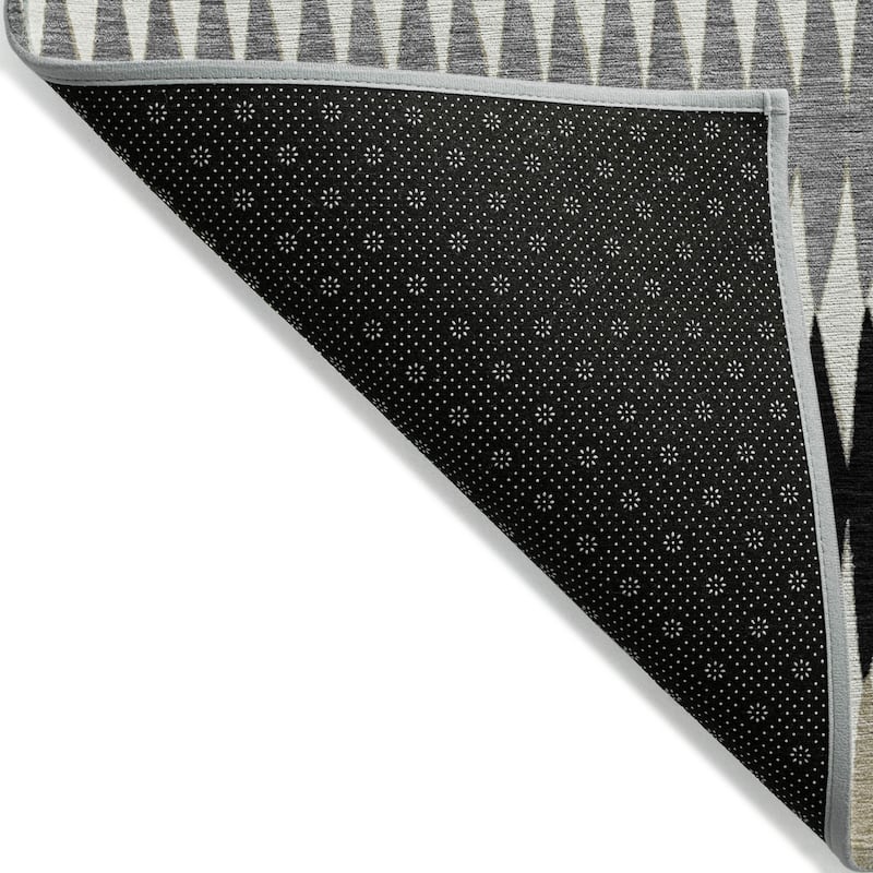 Machine Washable Indoor/ Outdoor Chantille Contemporary Rug