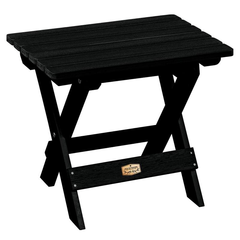 ELK OUTDOORS Essential Eco-Friendly Folding Side Table - Abyss