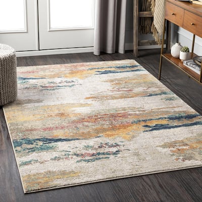 Livabliss Illusions Nautical & Coastal Abstract Area Rug