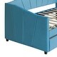 preview thumbnail 13 of 94, Velvet Upholstered Daybed Twin Size with 2 Drawers or Trundle