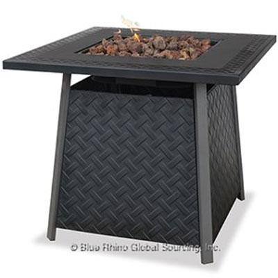 Shop Blue Rhino Gad1325sp Uf Lattice Lp Gas Firepit Free