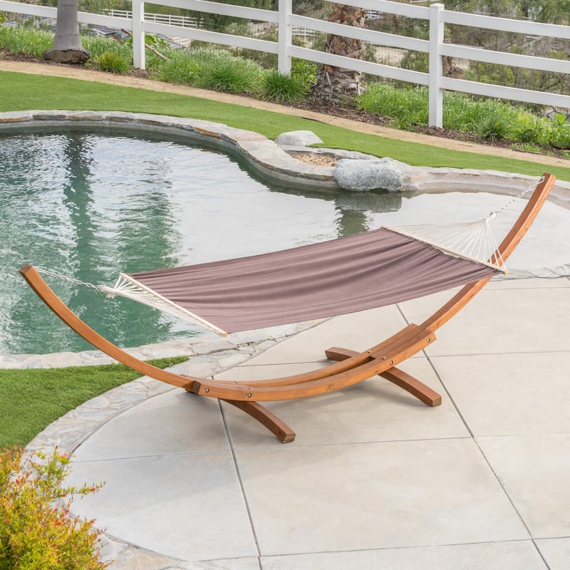 Richardson Outdoor Modern Hammock by Christopher Knight Home - 400 lb limit