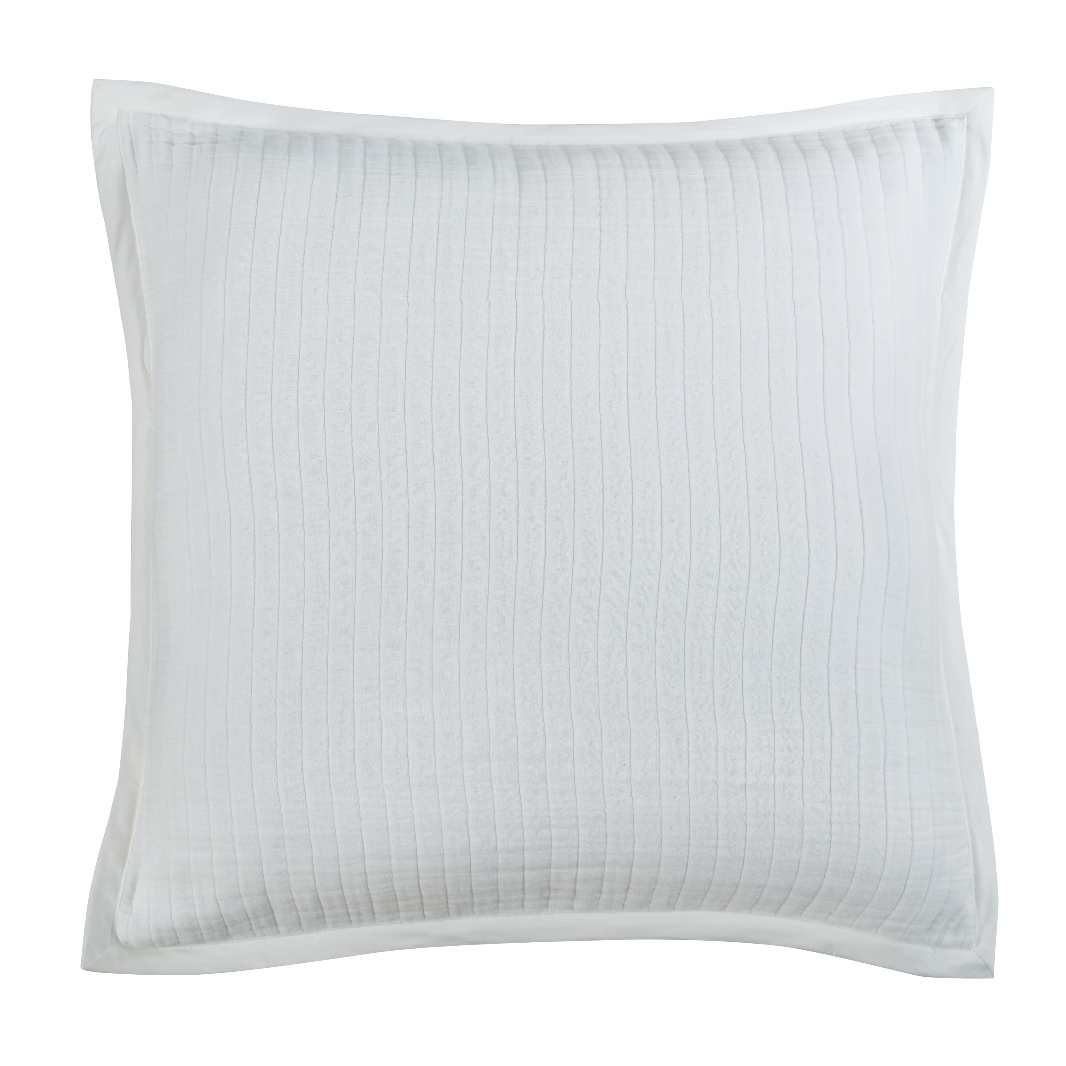 Option White Euro Sham