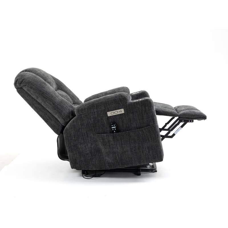 Large Power Lift Recliner Chair with Massage and Heat