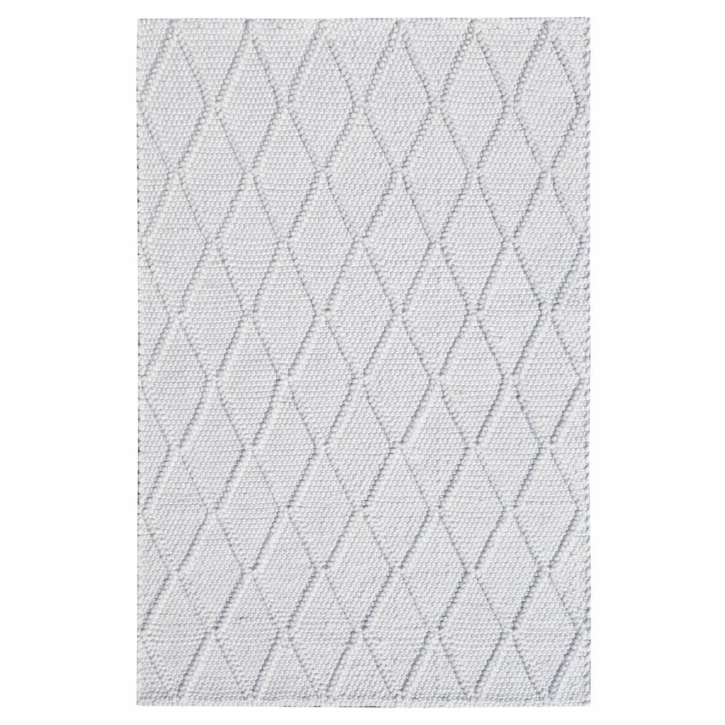 Domani Cloud Hand-Woven Wool Fresh White Area Rug