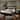 Furniture of America Saven Modern 2-Piece Black Solid Wood Platform Bedroom Set with LED Light