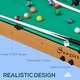 preview thumbnail 6 of 7, Soozier 38'' Foldable Mini Billiards Tabletop Game, Pool Table Set Fun for Whole Family Game Room Man Cave