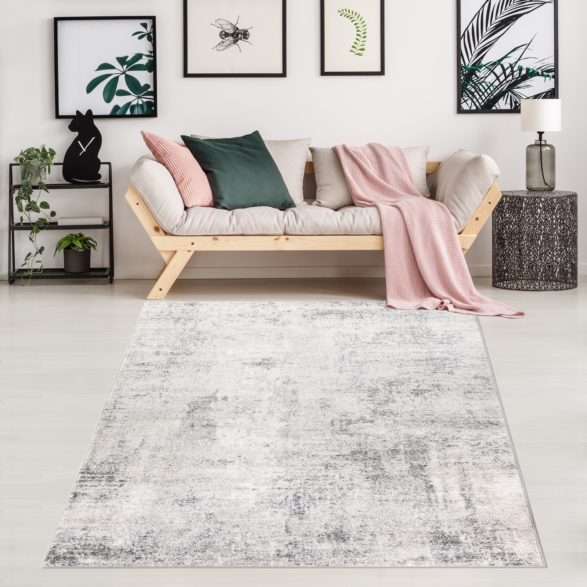 MDA Rugs Culture Collection Faded Abstract Area Rug