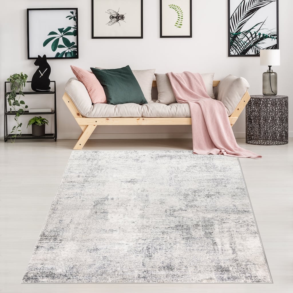 Culture Collection Faded Abstract Area Rug