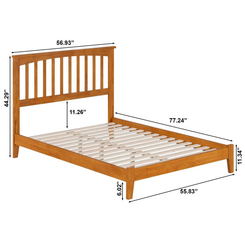 AFI, Mission Solid Wood Low Profile Platform Bed