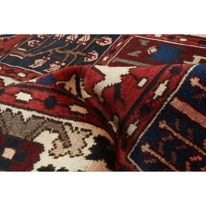 ECARPETGALLERY Hand-knotted Kayseri Vintage Red Wool Rug - 5'5 x 9'7