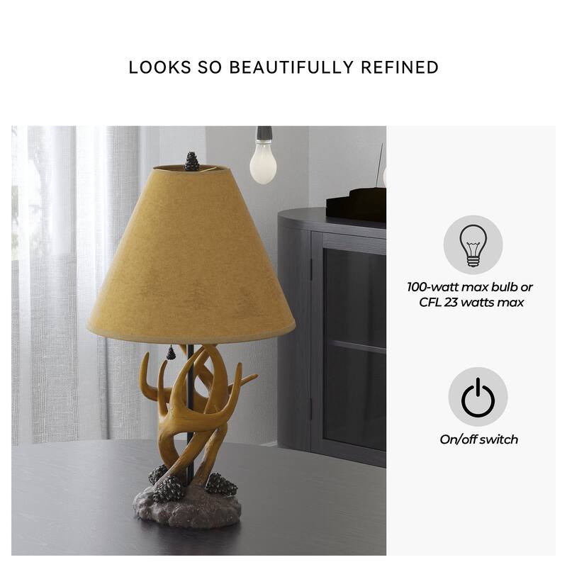 Derek Brown 24 Inch Poly Table Lamps - Set of 2