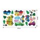 preview thumbnail 6 of 4, Walplus Fruits Supply Transport Children Wall Sticker Nursery Decor