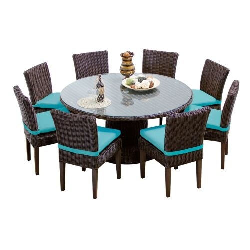 Miseno MPF VNCE60KIT8C Mediterranean 9 Piece Aluminum Framed