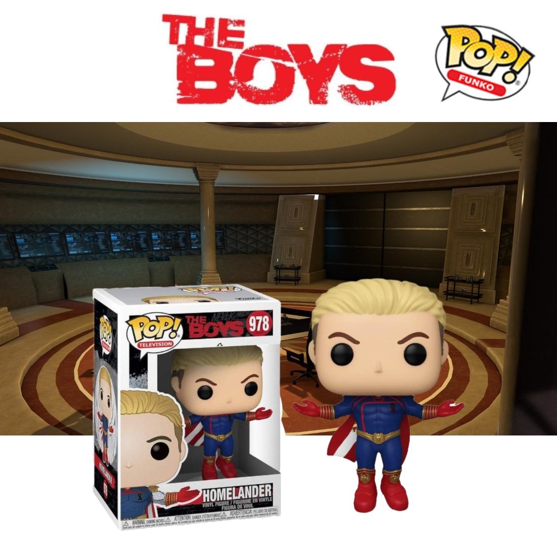 Funko Pop! The Boys Homelander #978 - Overstock - 39967744