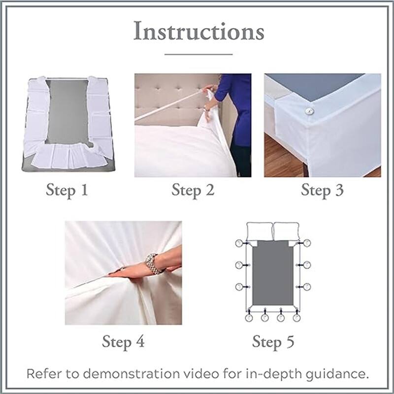 Mattress Wrap Around Bed Skirt