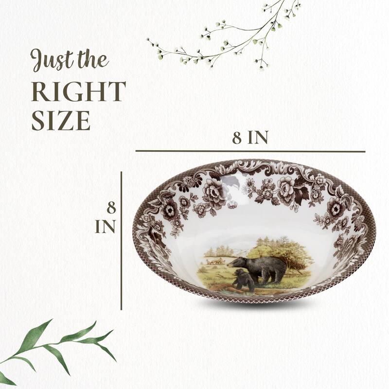 Spode Woodland Ascot Cereal Bowl