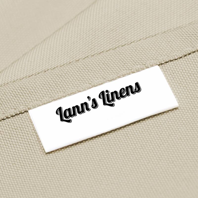 70 x 120in Rectangular Polyester Tablecloth Beige