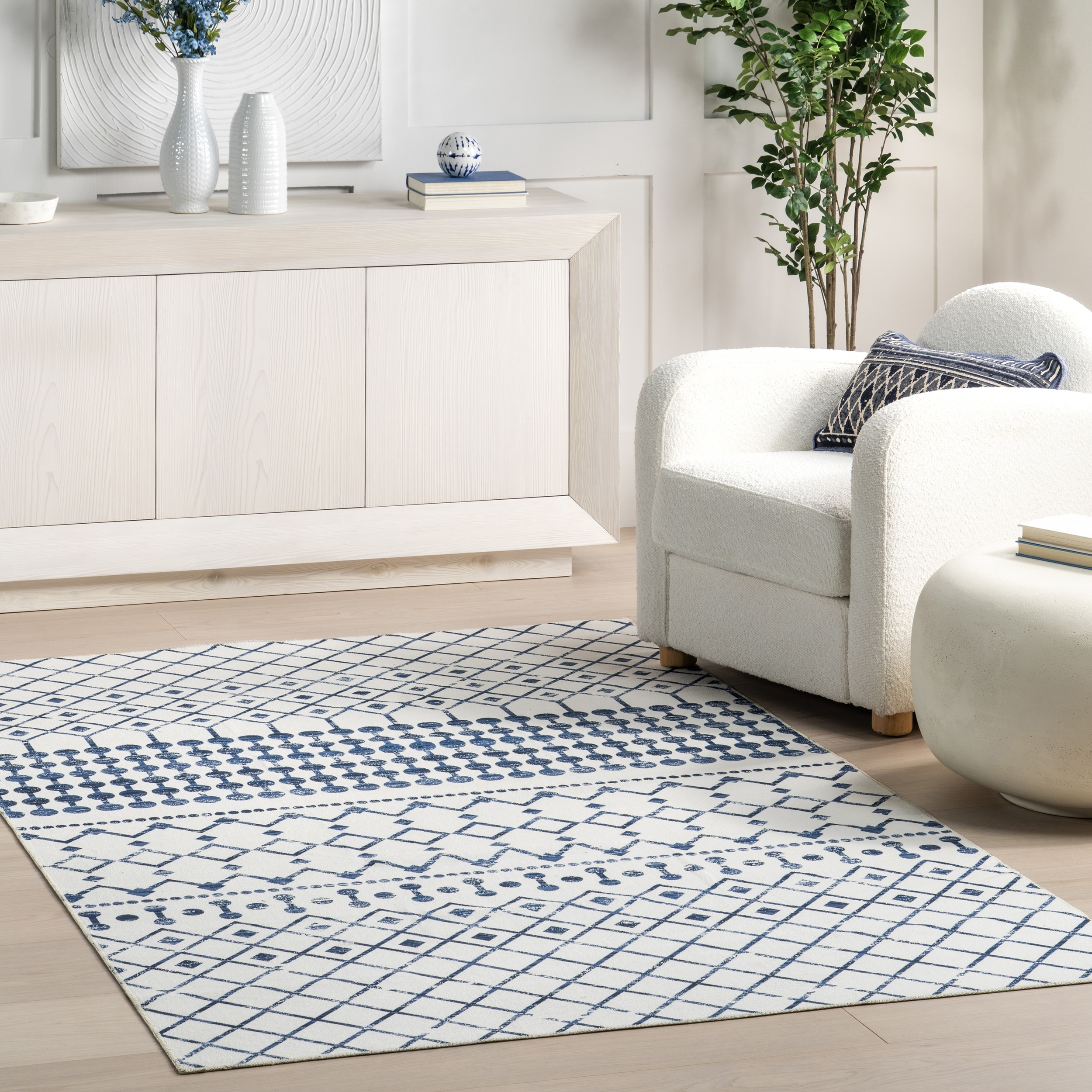 Nuloom Moroccan Blythe SpinClean Machine Washable Area Rug