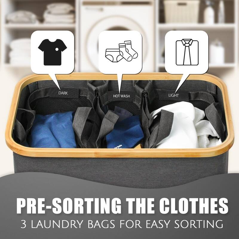 Hampers for Laundry Basket with Lid, Extra Large Laundry Hamper