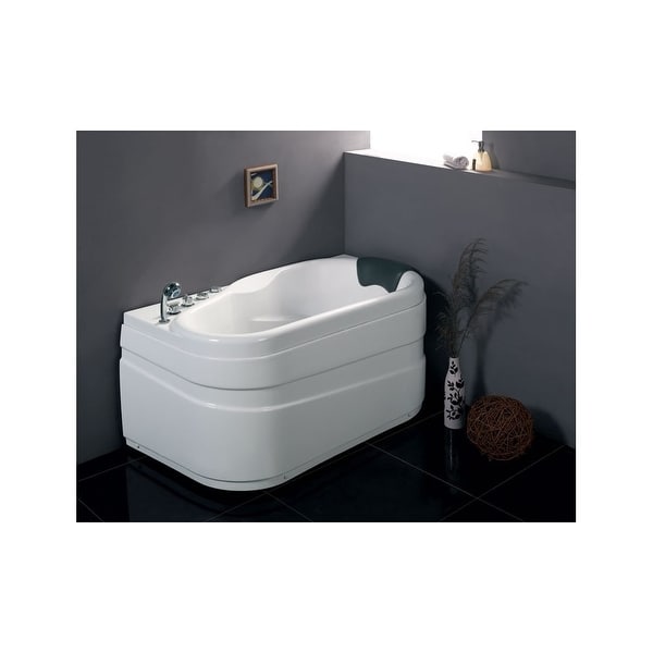 Shop Eago AM175-L 57-1/8" Acrylic Whirlpool Bathtub for ...