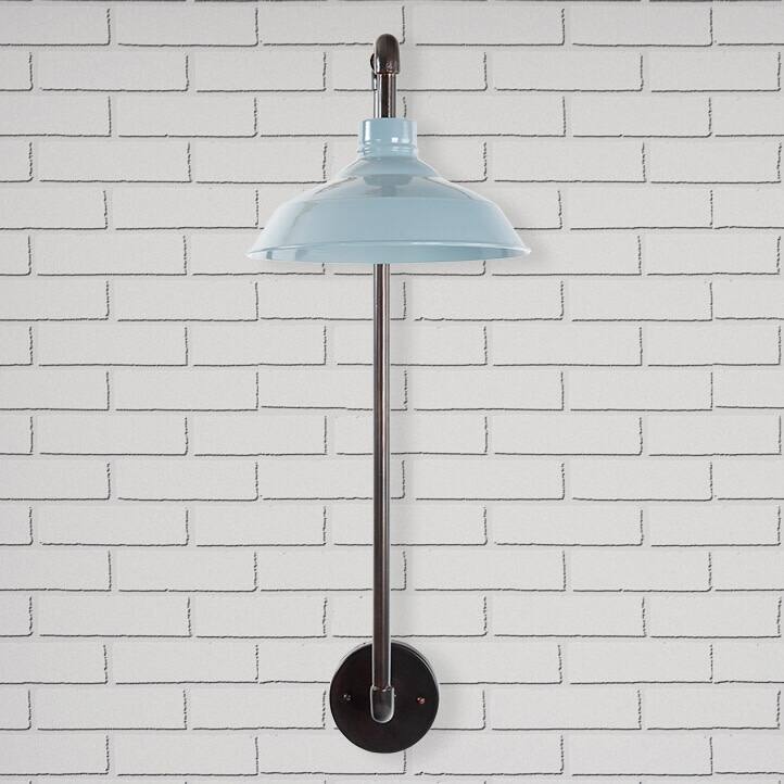 Metal Wall Sconce with Shade
