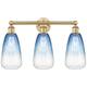 Option Brushed Brass / Sapphire Blue