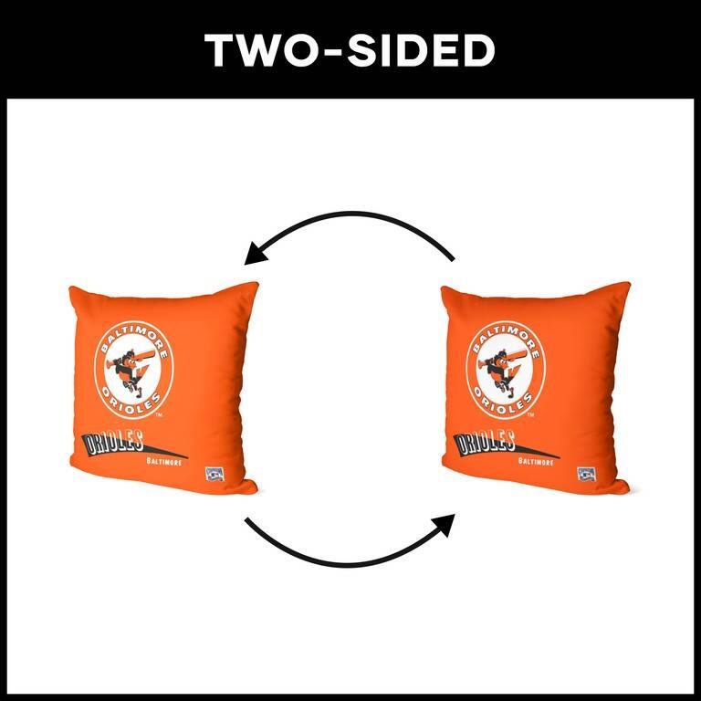 MLB CC Throwback 18 Inch Throw Pillow