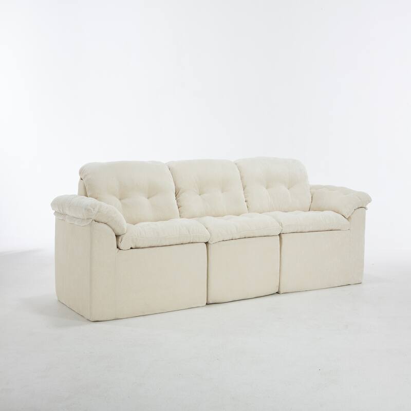 Modular Convertible Cushioned Sleeper Sofa Set