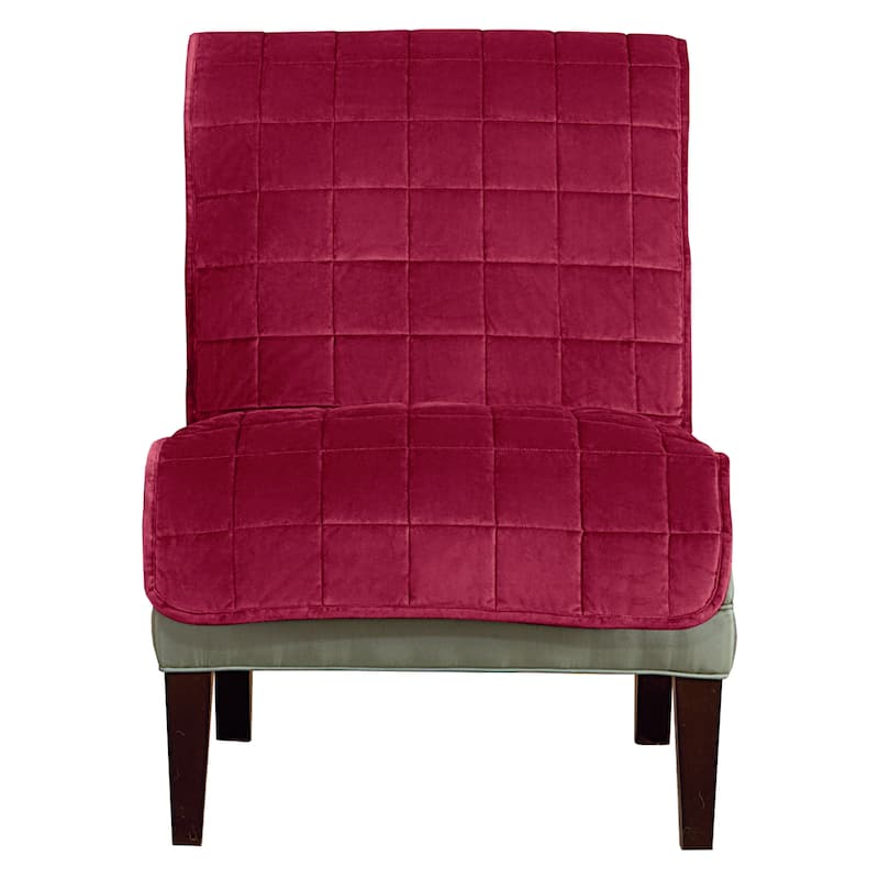 SureFit Deluxe Pet Armless Chair Furniture Cover