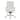 Dirk High Back Office Chair in White with Matte Brushed Gold Base
