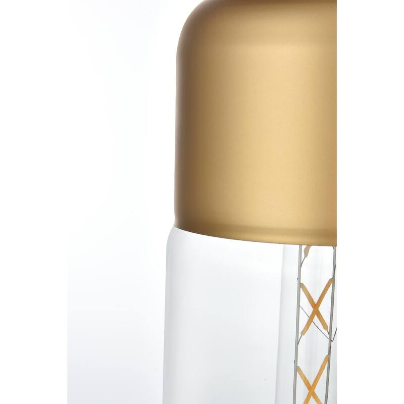 1-Light Pendant with 5 inch Clear Glass