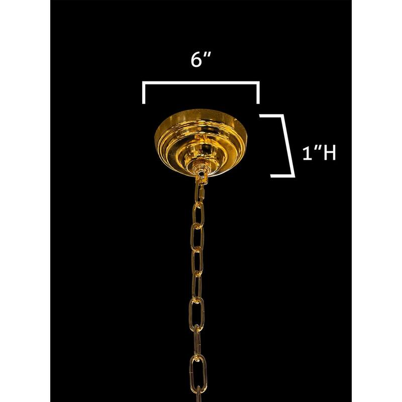 Luxury Chandelier 15 Lights Crystal 25.5" Wide Spiral shape