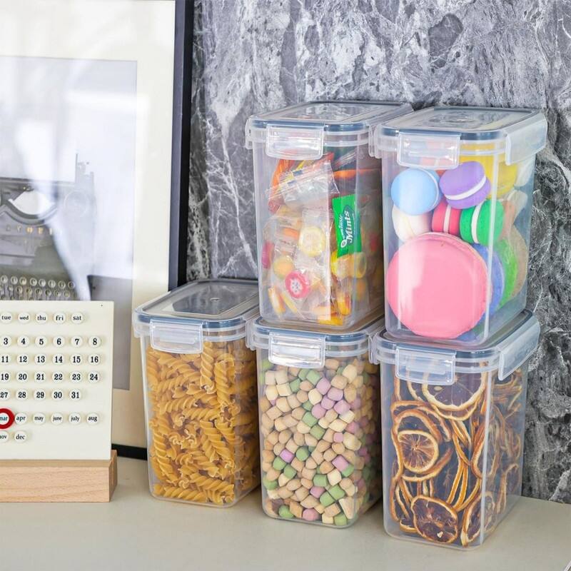 5 Pack 1.6L Airtight Food Storage Containers Bed Bath & Beyond 39080015