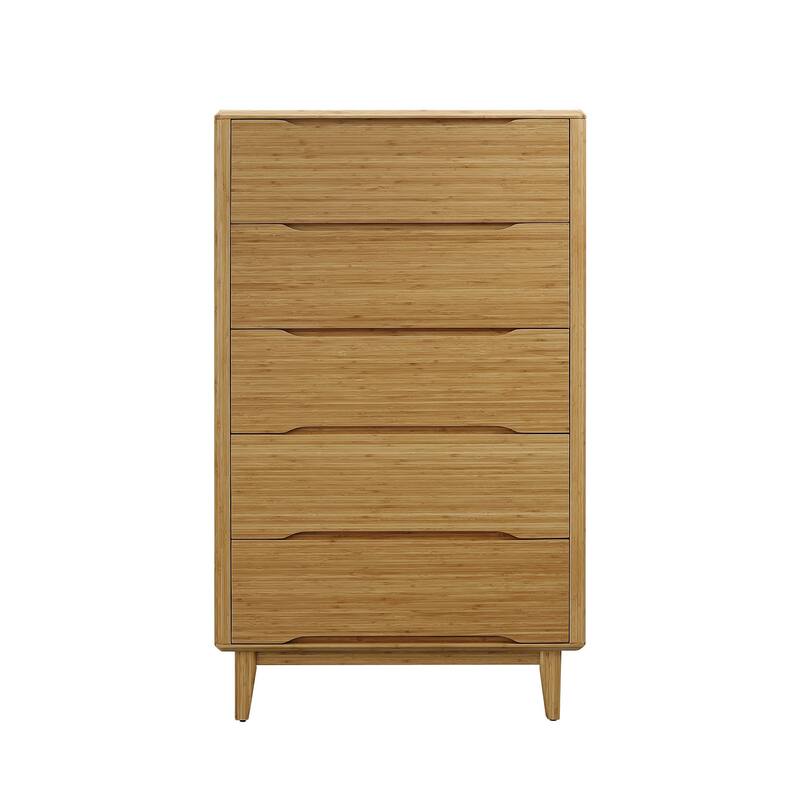 Dylan 4pc King Platform Bedroom Set with Chest in Golden